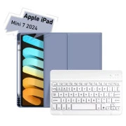 Чохол для планшета BeCover with keyboard Apple iPad Mini 7 2024 Purple (712997) (UA)