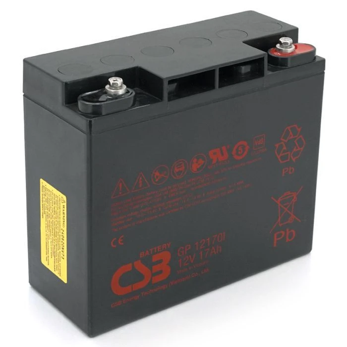 Акумуляторна батарея CSB 12V 17Ah M5 (GP12170I) (UA)