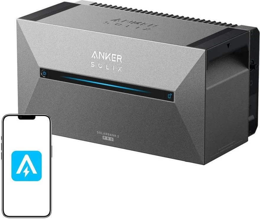 Додаткова батарея для зарядної станції Anker Solix Solarbank 2 E1600 Pro (A17C13Z1)