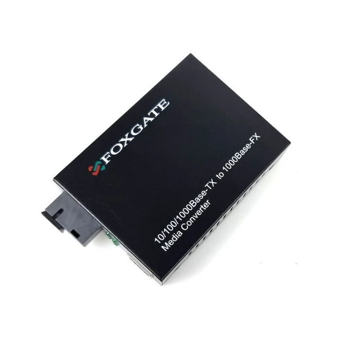 Медиаконвертор EC-Q-1G-1SM-1550nm-20-LFP FoxGate (UA)