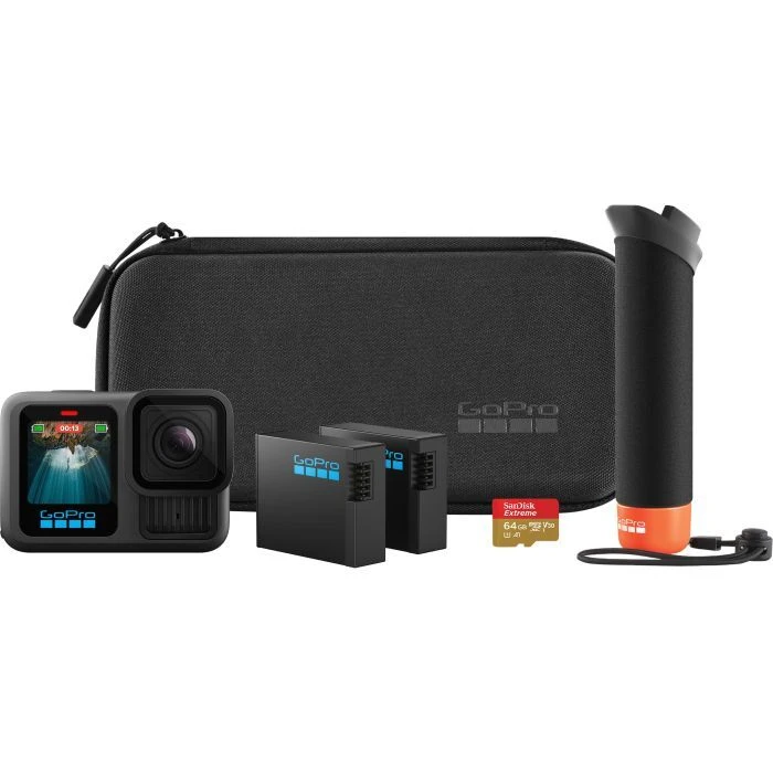 Экшн-камера GoPro HERO13 Black + Enduro + SD Card + Handler Floating (CHDRB-131-RW) (UA)