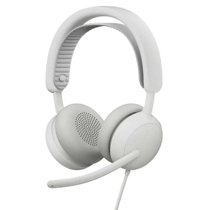Навушники Logitech Zone Wired 2 USB White (981-001621) (UA)