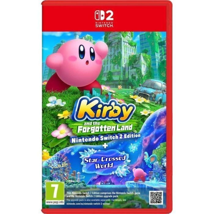 Игра Nintendo Kirby Forgotten Land, картридж (Switch 2) (0045496312930) (UA)