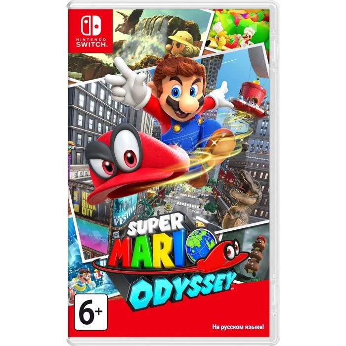 Гра Nintendo Super Mario Odyssey, картридж (045496420864) (UA)