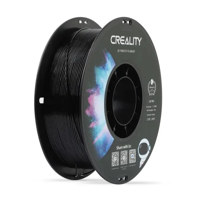 Пластик для 3D-принтера Creality TPU 1кг, 1.75мм, black (3301040040) (UA)