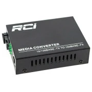 RCI 100M, 20km, SC, RJ45, Tx 1310nm, standart size metal case (RCI902W-FE-20-T) (UA)