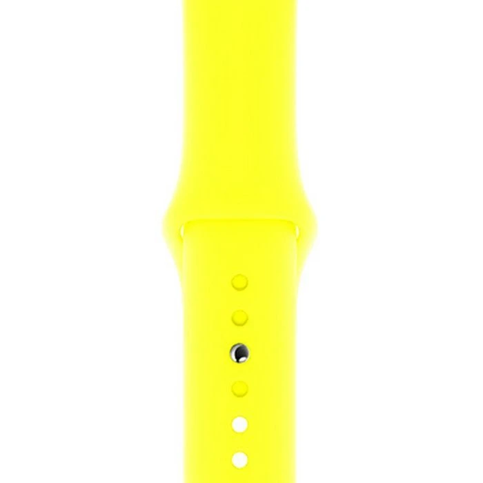 Ремінець для смарт-годинників Armorstandart Sport Band (3 Straps) для Apple Watch 42 (Series 11-10)/41/40/38 Жовтий (ARM49079) (UA)