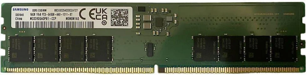 Оперативная память Samsung 16 GB CUDIMM DDR5 6400 MHz (M333R2GA3PB1-CCP) (UA)