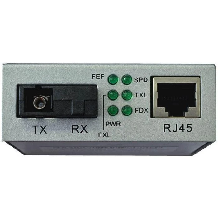 Медиаконвертор Step4Net 10/100Base-TX to 100Base-FX, SM, 1550nm, SC/PC, 20км (MC-D-0,1-1SM-1550nm-20) (UA)