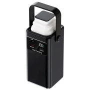 TheGeneral 20000mah Glim, 22.5W Fast Charge PD Lamp Black (40012919-01) (UA)