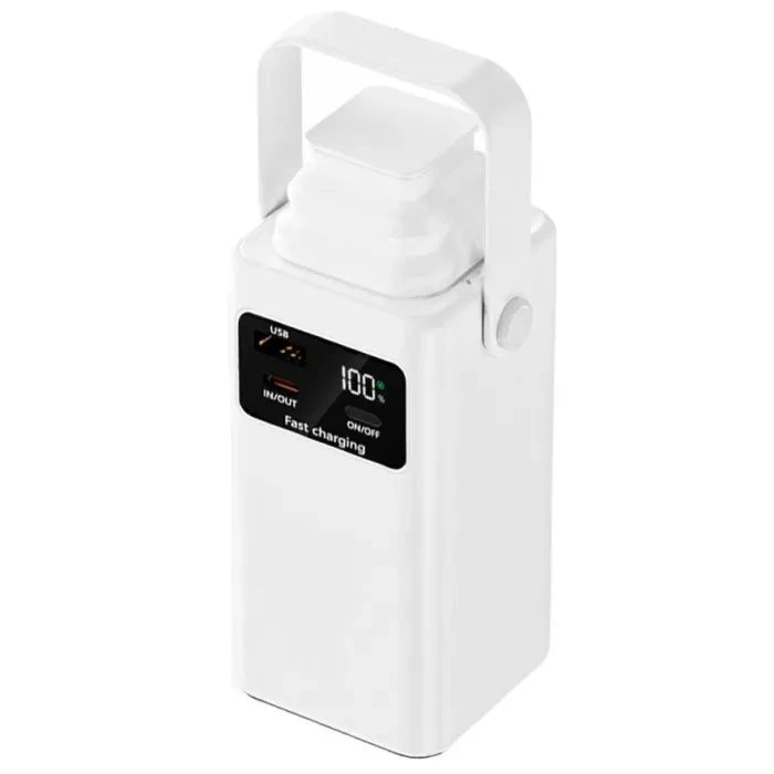 Мобильная батарея TheGeneral 20000mah Glim, 22.5W Fast Charge PD Lamp White (40012919-08) (UA)