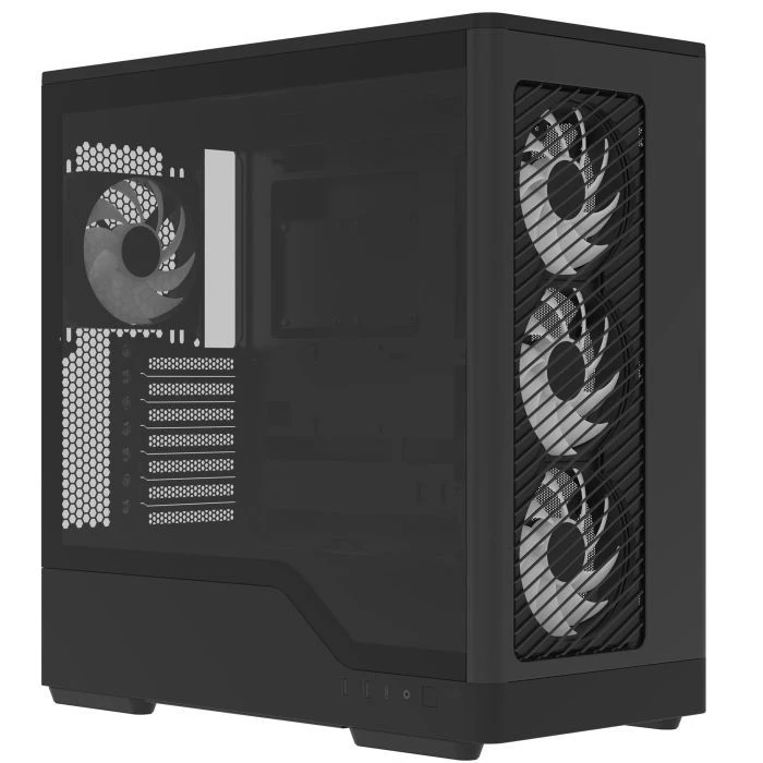 Корпус AeroCool D520A-BK-v1 Black (ACCM-DS05143.11) (UA)
