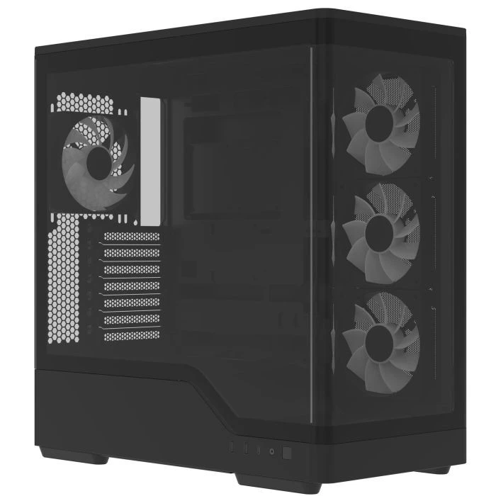 Корпус AeroCool P500A-BK-v1 Black (ACCM-PN08143.11) (UA)