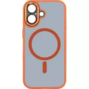 Чохол для мобільного телефону Armorstandart Unit MagCase SE Apple iPhone 17 Orange Black (ARM86315) (UA)