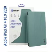 Чехол для планшета BeCover Soft Edge Pencil mount Apple iPad Air 4 10.9 2020/2021 Dark Green (706818) (UA)