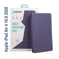 Чехол для планшета BeCover Soft Edge Pencil mount Apple iPad Air 4 10.9 2020/2021 Purple (706823) (UA)