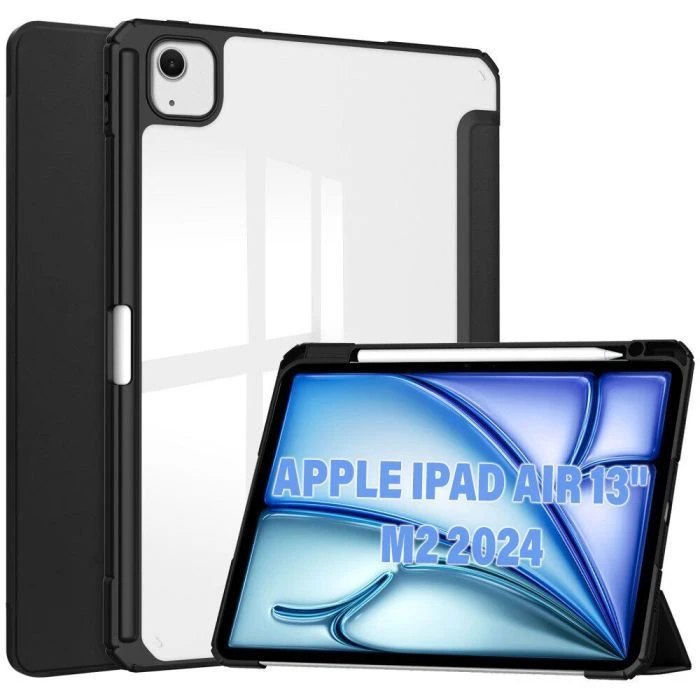 Чехол для планшета BeCover Soft Edge TPU Apple iPad Air 13 M2/M3 (2024/2025) Black (711711) (UA)