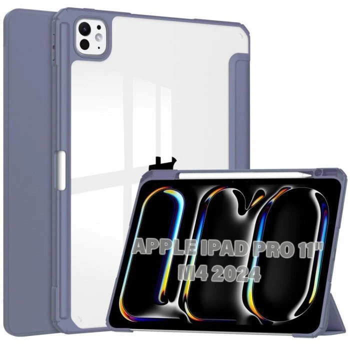 Чехол для планшета BeCover Soft Edge TPU Apple iPad Pro 11 M4 2024 Purple (711716) (UA)