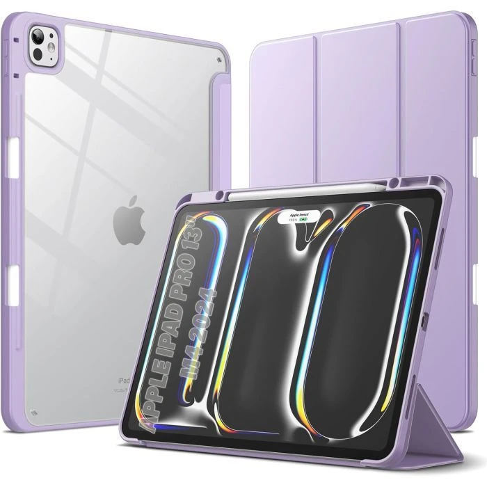 Чехол для планшета BeCover Soft Edge TPU Apple iPad Pro 13 M4 2024 Purple (711719) (UA)