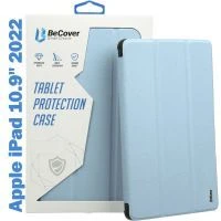 Чехол для планшета BeCover TPU Edge mount Apple Pencil Apple iPad 10.9 2022/24/11 2025 Light Blue (708485) (UA)