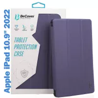 Чохол для планшета BeCover TPU Edge mount Apple Pencil Apple iPad 10.9 2022/24/11 2025 Фіолетовий (708487) (UA)