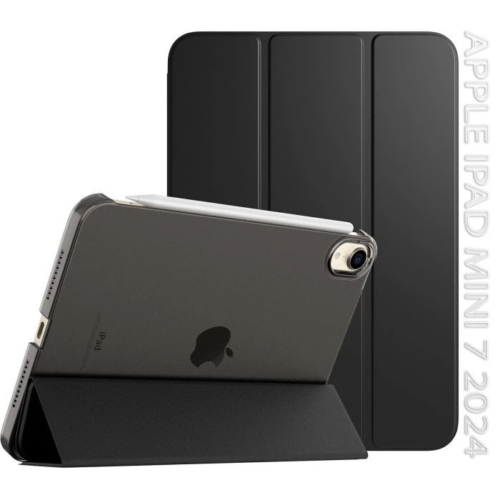 Чехол для планшета BeCover Tri Fold Hard Apple iPad Mini 7 2024 Black (712450) (UA)
