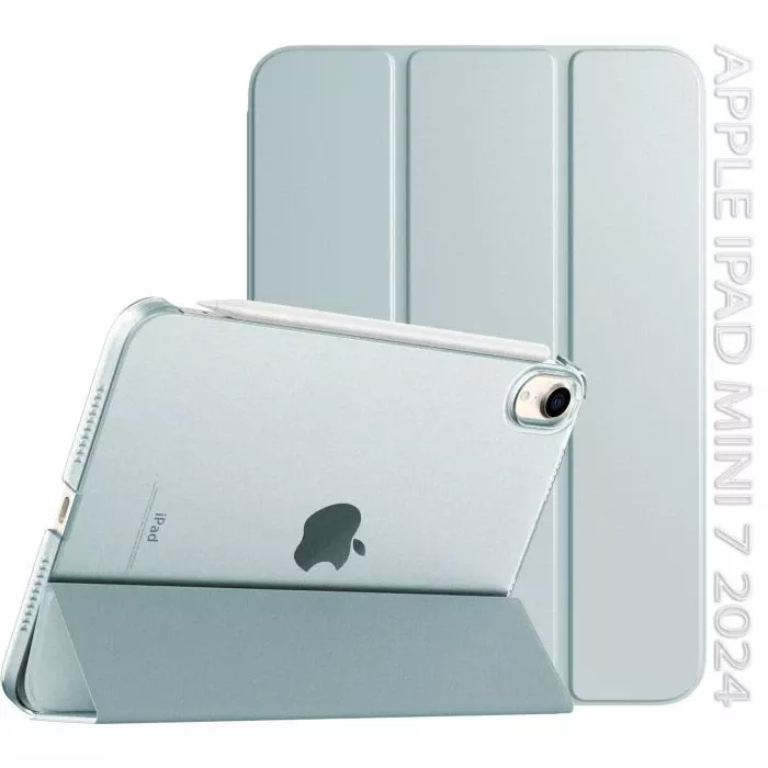 Чехол для планшета BeCover Tri Fold Hard Apple iPad Mini 7 2024 Light Blue (712453) (UA)