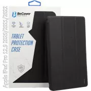 Чохол для планшета BeCover Tri Fold Hard Apple iPad Pro 12.9 2020/2021/2022 Black (709668) (709668) (UA)
