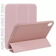 Чохол для планшета BeCover Tri Fold Soft TPU BeCover Apple iPad Mini 7 2024 Pink (712448) (UA)