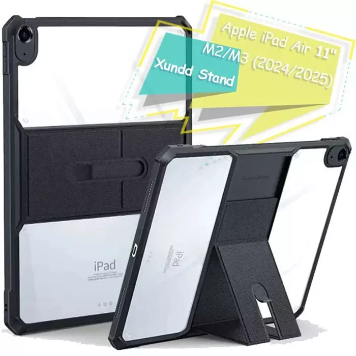 Чохол для планшета Xundd Stand Apple iPad Air 11 M2/M3 (2024/2025) Black (713249) (UA)