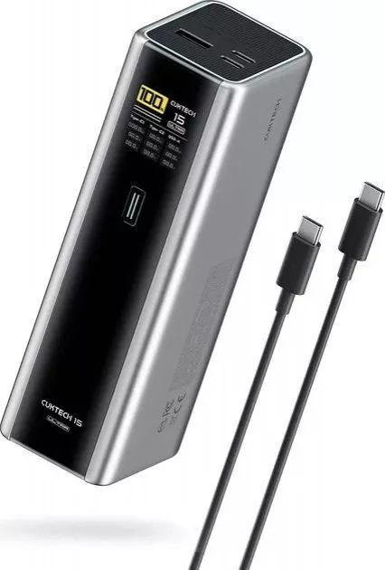 Мобільна батарея CUKTECH PB200 20000mAh 85W Grey