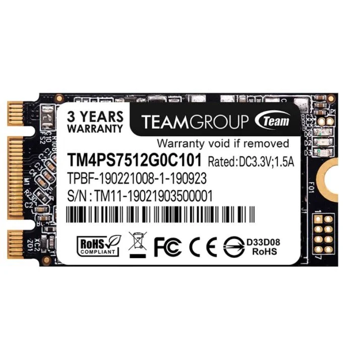 SSD диск M.2 2242 512GB Team (TM4PS7512G0C101) (UA)