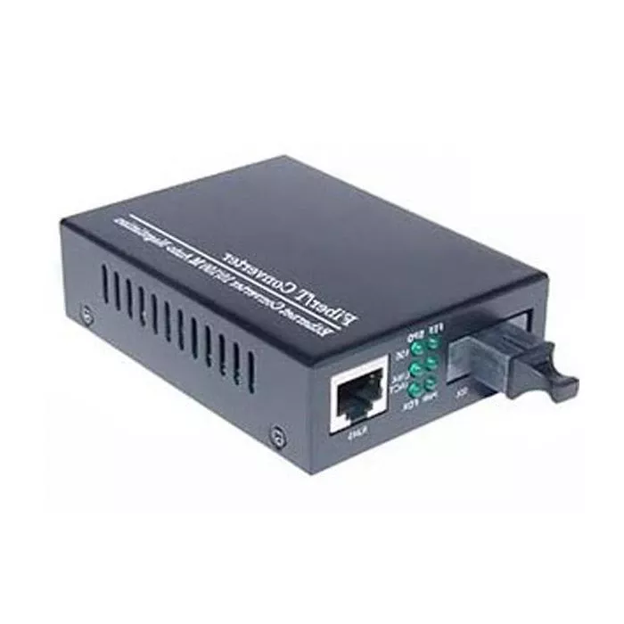Медіаконвертор Merlion 10/100Base-TX до 100Base-F 1310нм, SM, SC/RJ-45, 25 км + БП (MLMC100M / 1310 WDM / 03904) (UA)