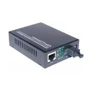 Merlion 10/100Base-TX to 100Base-F 1310нм, SM, SC/RJ-45, 25 км + БП (MLMC100M / 1310 WDM / 03904) (UA)