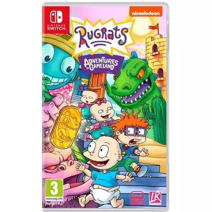 Игра Nintendo Switch Rugrats Adventures in Gameland (Невгамовні), картрид (5056635608130) (UA)