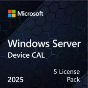 ПО для сервера Microsoft Windows Server 2025 CAL 5 Device англ, ОЕМ без носія (EP2-25243) (UA)