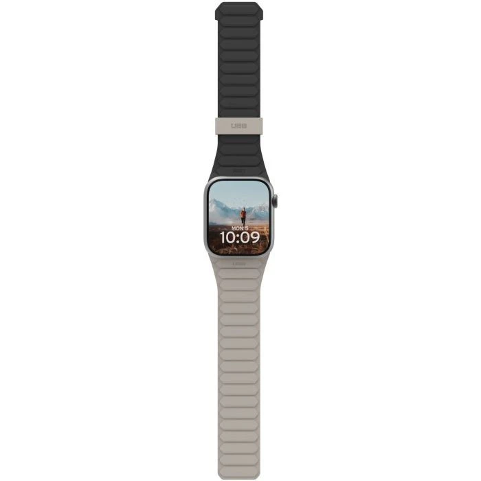 Ремінець для смарт-годинників UAG для Apple Watch Ultra 2/Ultra-49-45-44-42mm, Pathfinder, Black/Titanium (194161114036) (UA)