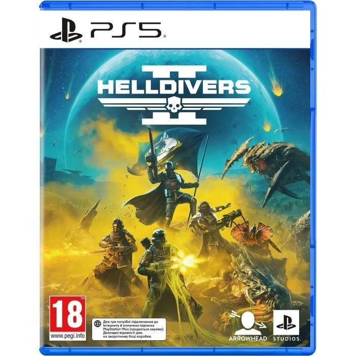 Игра Sony HELLDIVERS 2, BD диск (1000040866) (UA)