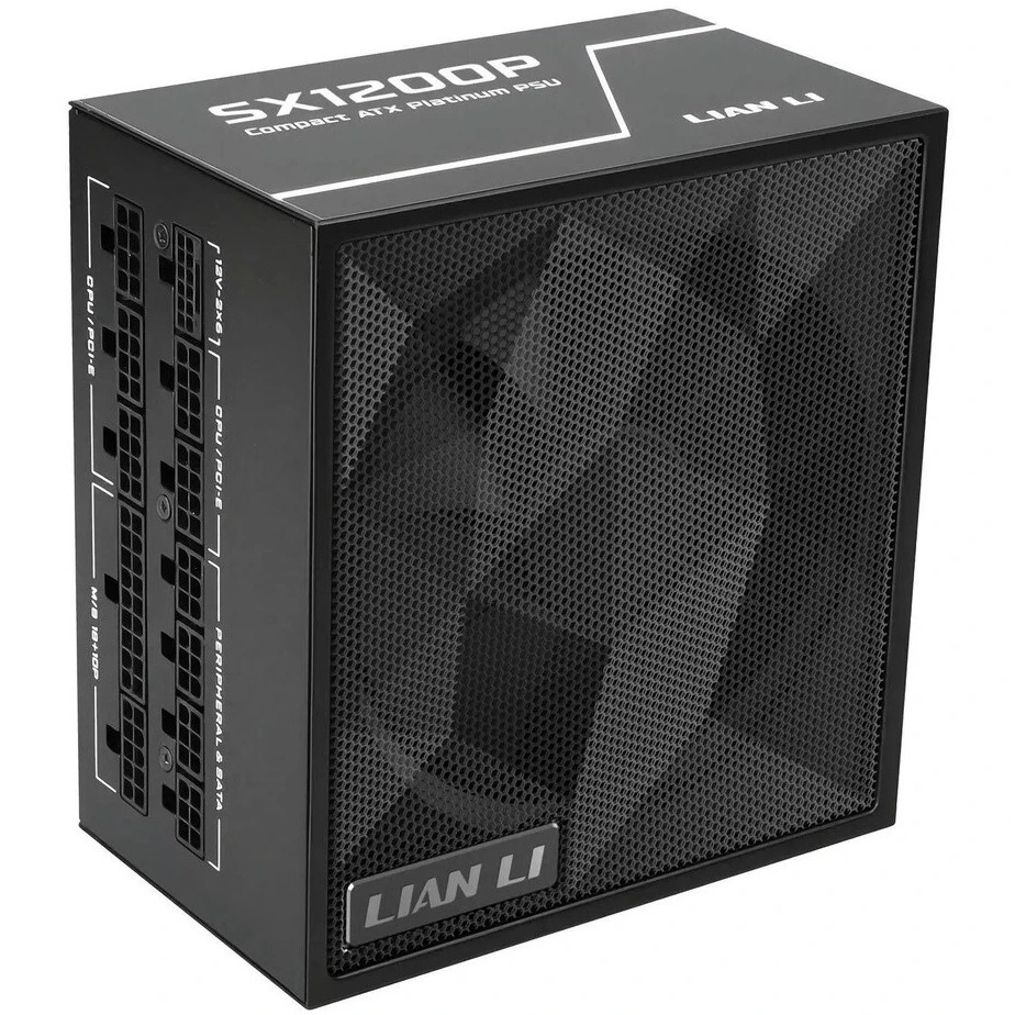 Блок живлення Lian Li SX1200P Black, EU Cord (G9P.SX1200P.B000.EU) (UA)
