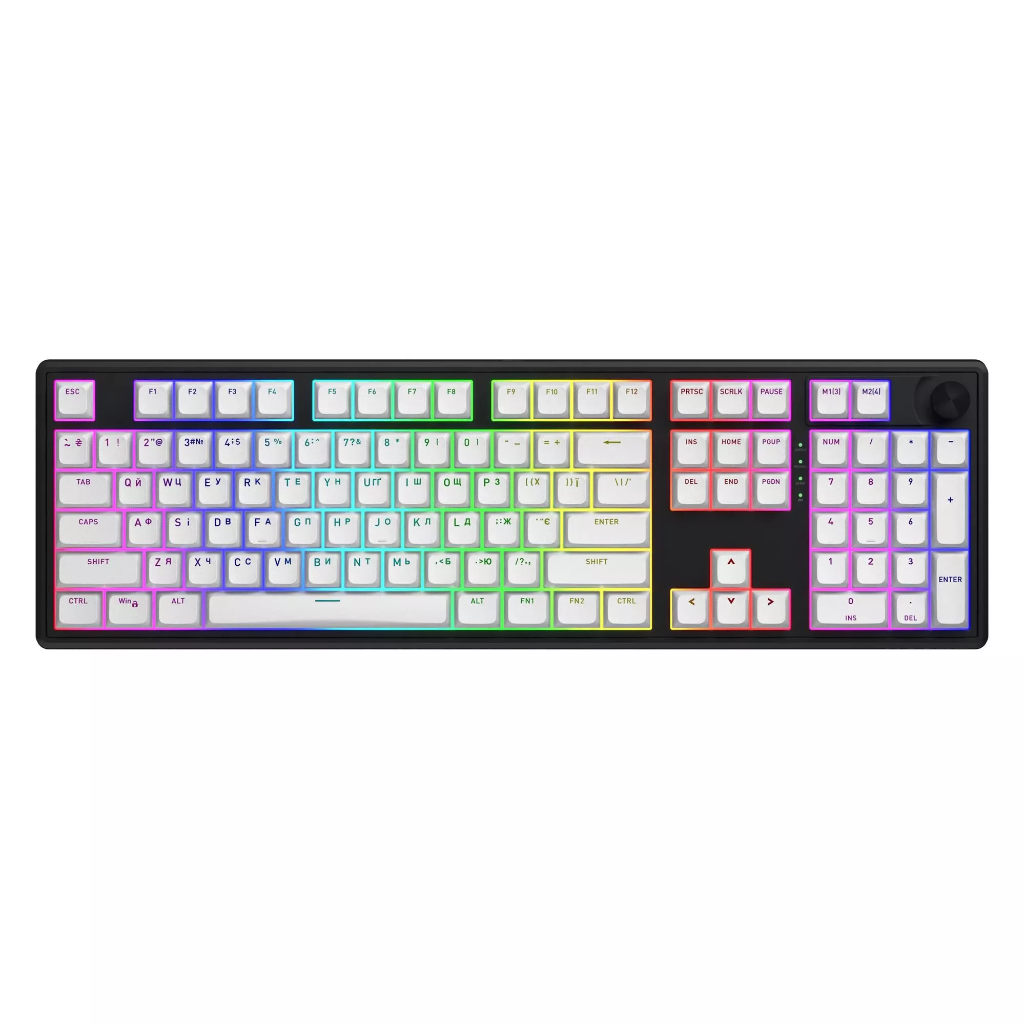 Клавіатура Hator Skyfall 100 Wireless Black-White (HTK3100UA) (UA)