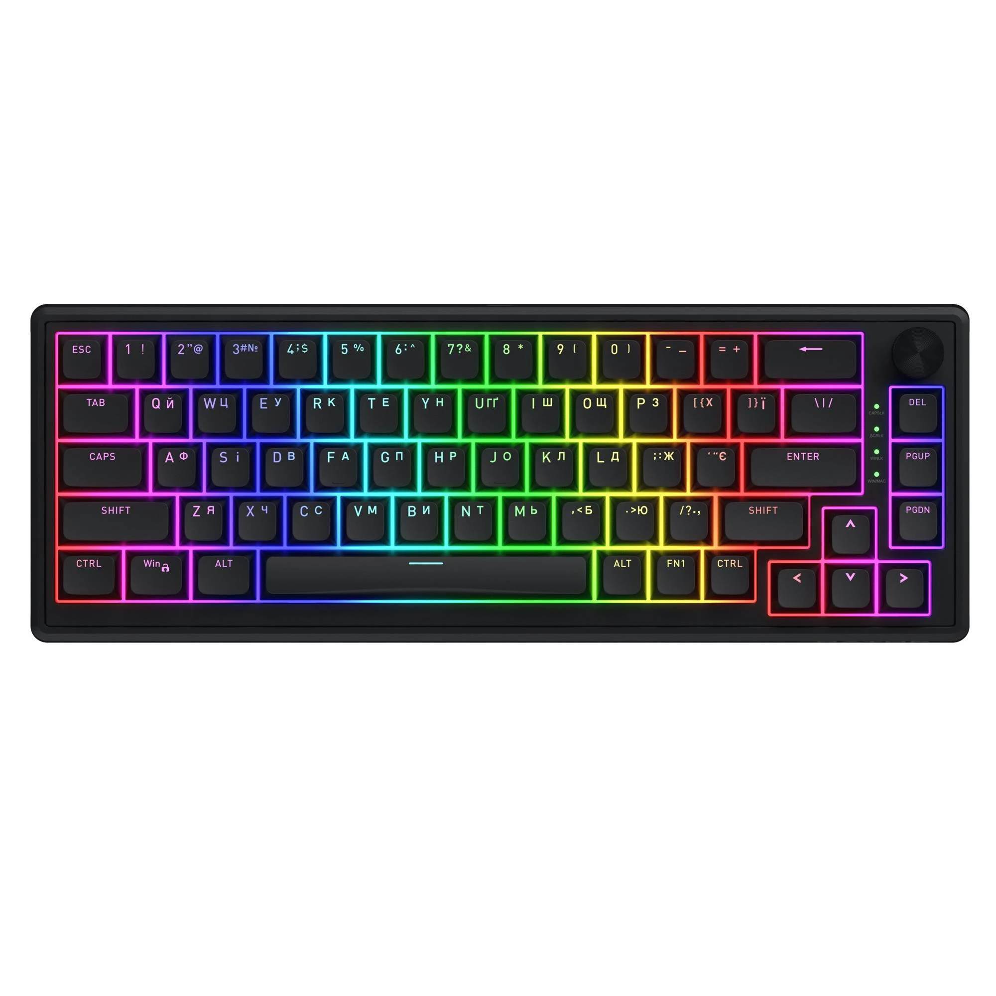 Клавиатура Hator Skyfall 65 Black/Black (HTK1160UA) (UA)