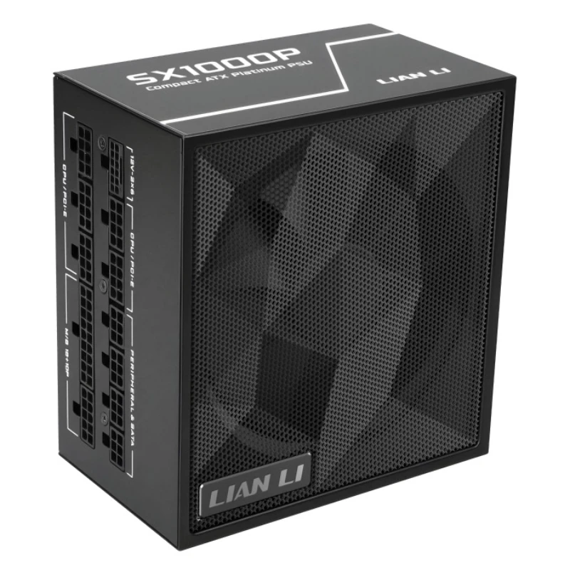 Блок живлення Lian Li SX1000P Black, EU Cord (G9P.SX1000P.B000.EU) (UA)
