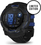 Смарт-часы Garmin Instinct 3 50mm AMOLED Black with Black Band (010-03020-03)