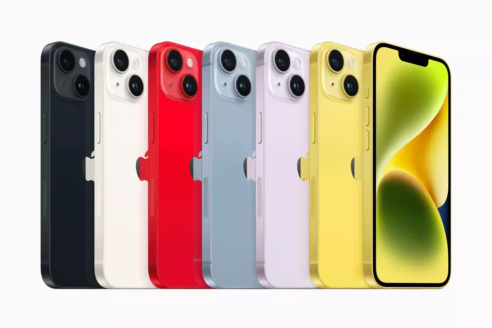 Б/У Apple iPhone 14 128GB Starlight (Хорошее состояние)