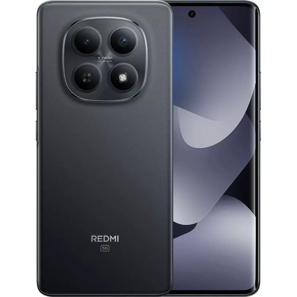 Мобільний телефон Xiaomi Redmi Note 15 5G 8/256GB Midnight Black (no charger) Europe