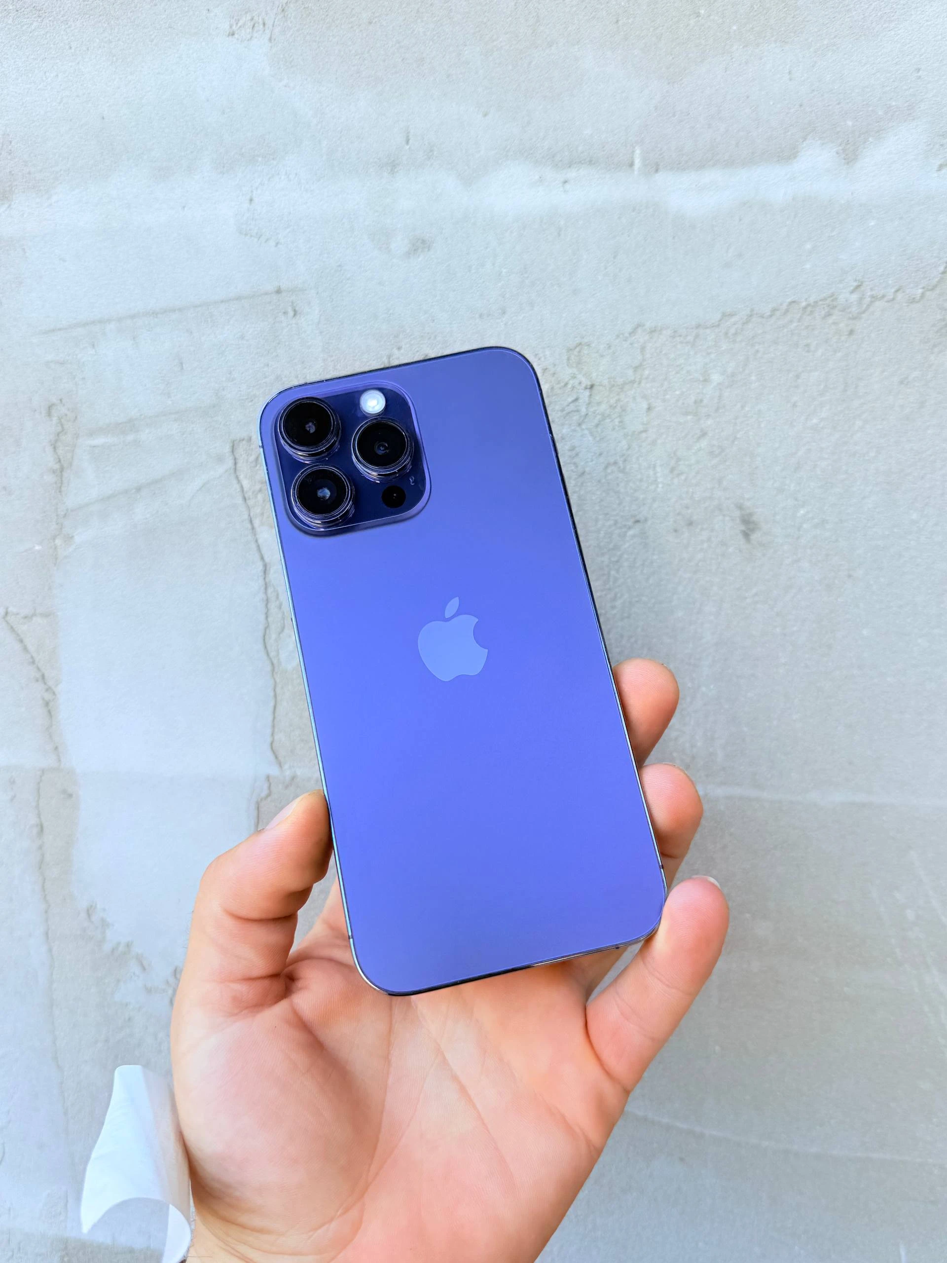 Б/У Apple iPhone 14 Pro Max 128GB Deep Purple (Хорошее состояние) (MQ9T3)