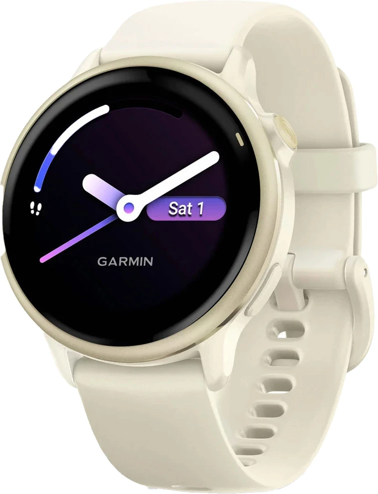 Смарт-годинники Garmin Vivoactive 6 Lunar Gold with Bone Band (010-02985-01/41)