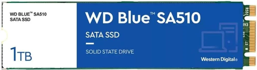 SSD диск WD Blue SA510 M.2 1 TB (WDS100T3B0B)