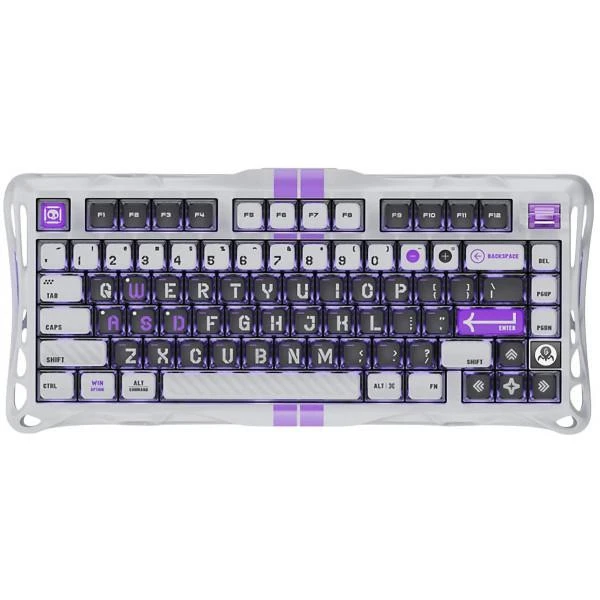 Клавиатура Gravastar Mercury V75 Magnetic Jade Pro Mecha Gray (GS_V75_GWT) (UA)