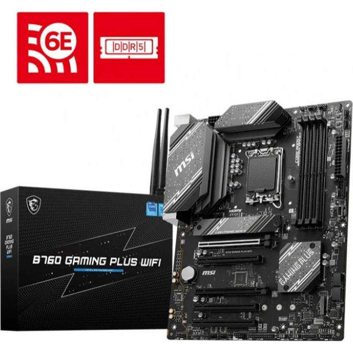 Материнська плата MSI B760 GAMING PLUS WIFI (911-7D98-051) (UA)